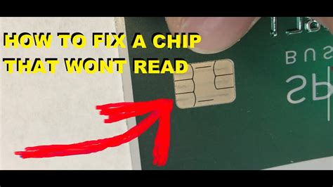 why is my credit card chip broken